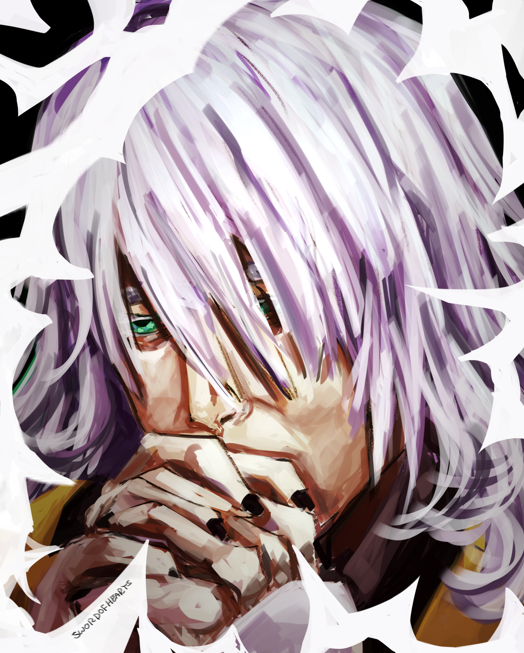 kh2 riku praying with nobody thorns around him